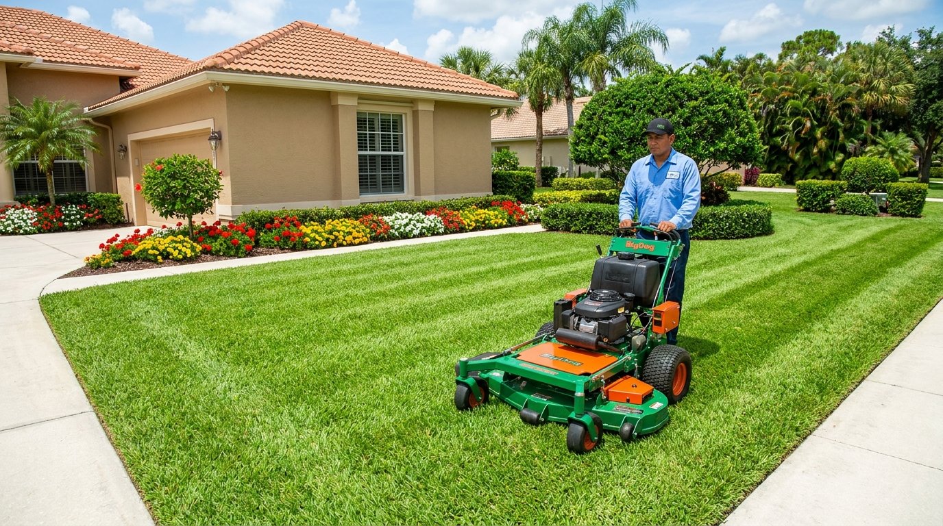 Blue Daisy Lawn Care — premium monthly lawn care in Central Florida